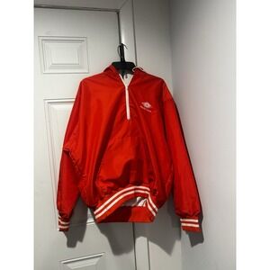 Vintage West Chester Country Club Beach Staff Orange Jacket L Rye NY 80s/90s WCC